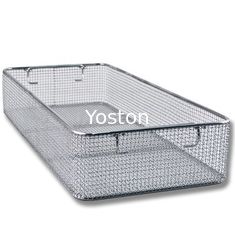 CINA Anyaman Mesh Stainless Steel Wire Basket Tray Untuk Bedah Rumah Sakit Instrumen pemasok