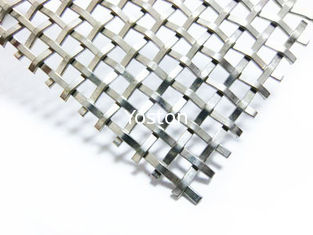 CINA Durable Stainless Steel Woven Wire Cloth, Arsitektur Mesh Fabric Square Pembukaan pemasok