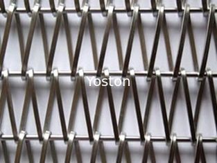 CINA Arsitektur Logam Stainless Wire Mesh Conveyor Belt Fasad Dekorasi pemasok
