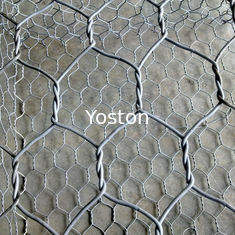 CINA 4mm Gabion Mesh Basket Hot Dipped Galvanized Hexagonal Wire Box Walls pemasok
