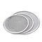 Durable 16 Inch Pizza Mesh Screen Metal Tray Seamless Aluminium Rim FDA Bersertifikat pemasok