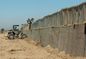 Mil Gabion Mesh Hesco Sandbags Pagar Bastion Barrier Isi Wall Army Protection pemasok