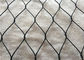 Black Oxide Coated Mesh Mesh Stainless Steel, Wire Cable Netting Anti Cuaca pemasok