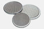 316 Stainless Steel Wire Mesh Filter Disc 1-635 Mesh Untuk Extruder Plastik pemasok