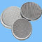 Plastik Extruder Wire Mesh Filter Discs Pack Extruder Screen Single / Multilayers pemasok