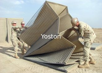 Cina Peledakan Dinding Hesco Bastion Barrier Non - Woven Polypropylene Geotextile Solid Structure pemasok