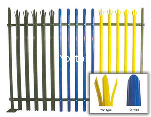Cina Steel Palisade Wire Mesh Fence Panels High Security Powder Coated Surface pemasok