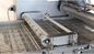 No - Slip Stainless Steel Flat Wire Conveyor Belt Permeabilitas Udara Tinggi FDA Bersertifikat pemasok