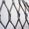 Tenunan Tangan Stainless Steel Wire Rope Mesh, Wire Mesh Mesh Fleksibel Tahan Lama pemasok