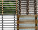 Kabel Aluminium Dilas Kawat Kain, Arsitektur Mesh Panel Logam Fleksibel pemasok
