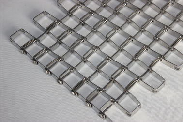 Cina Honeycomb Flat Wire Mesh Conveyor Belt, Chain Link Conveyor Belt Disesuaikan pabrik